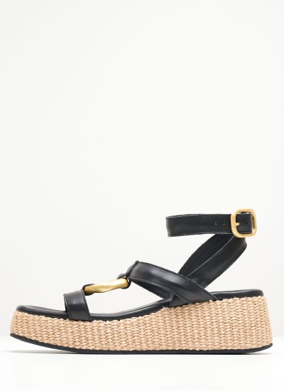 Γυναικείες Εσπαντρίγιες Flat.Espadrille Μαύρο Πάνινο Tommy Hilfiger