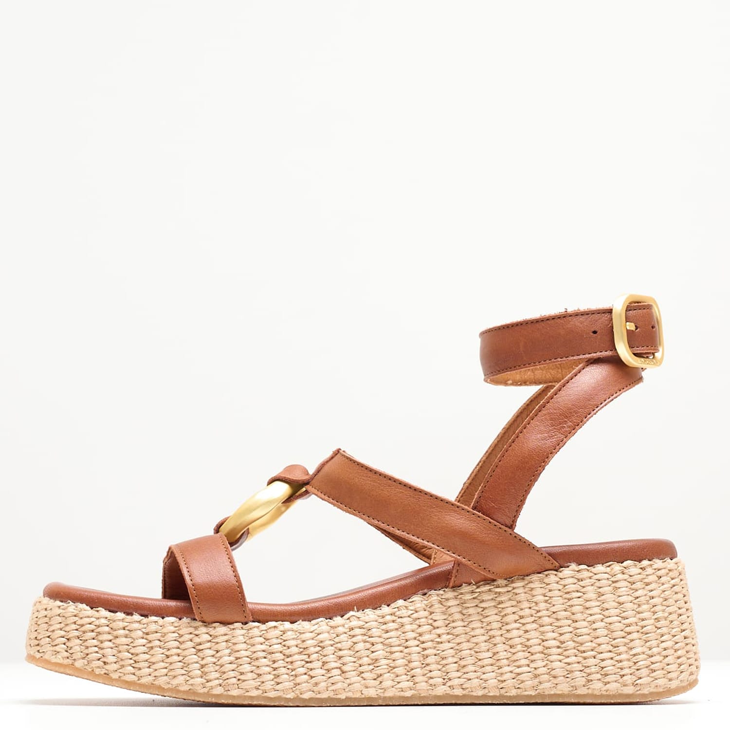 Women Platforms Low B.72 Tabba Leather Komis and Komis