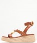 Women Platforms Low B.72 Tabba Leather Komis and Komis