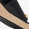 Women Platforms Low B.79 Black Leather Komis and Komis Women Platforms Low B.79 Black Leather Komis and Komis