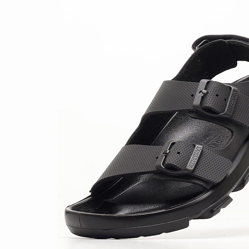 Γυναικεία Flats Adventure.Mogami Μαύρο ECOleather Birkenstock