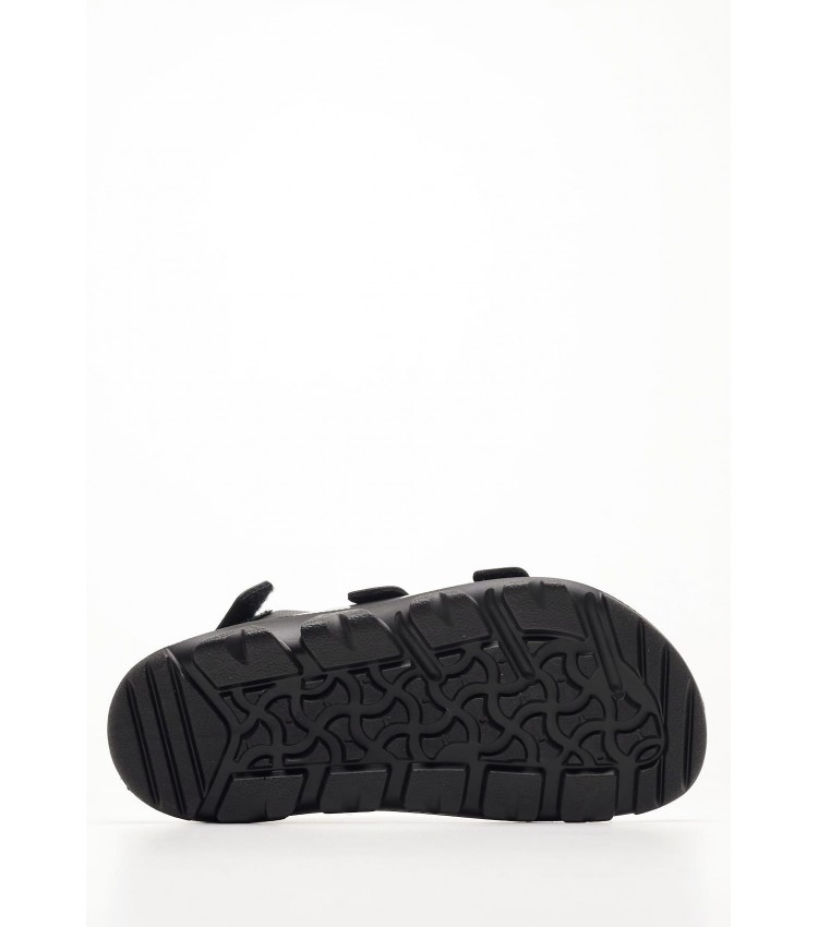 Women Flats Adventure.Mogami Black ECOleather Birkenstock