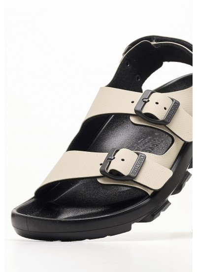 Γυναικεία Flats Adventure.Terra Μπεζ ECOleather Birkenstock