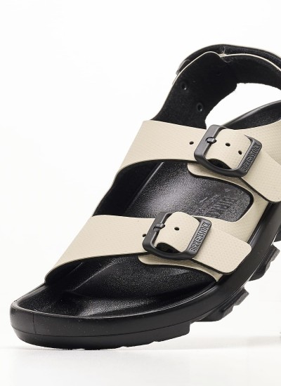 Γυναικεία Flats Arizona.Fog Μωβ Δέρμα Birkenstock