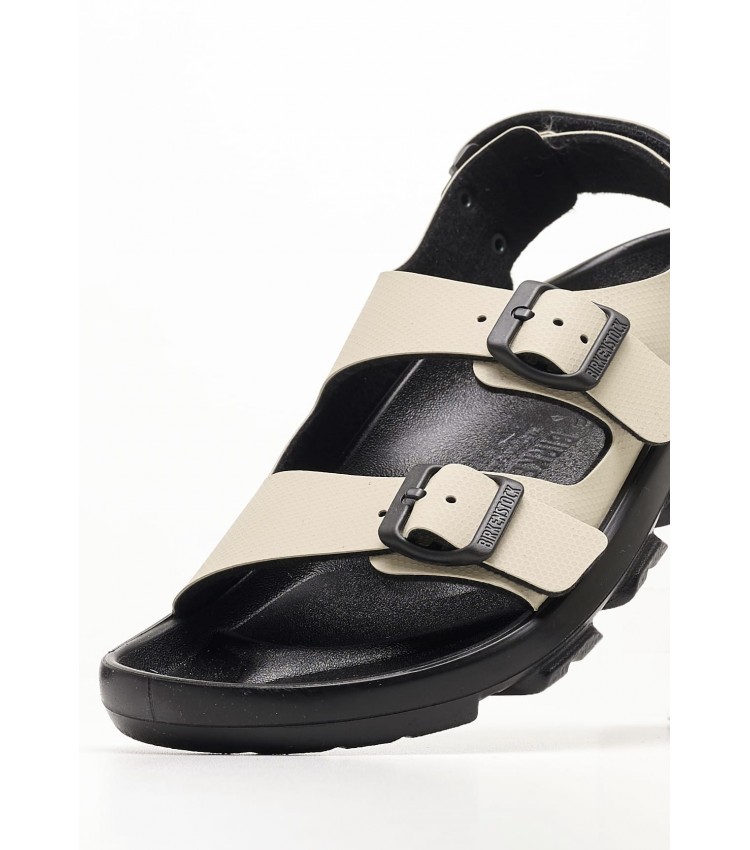 Women Flats Adventure.Terra Beige ECOleather Birkenstock