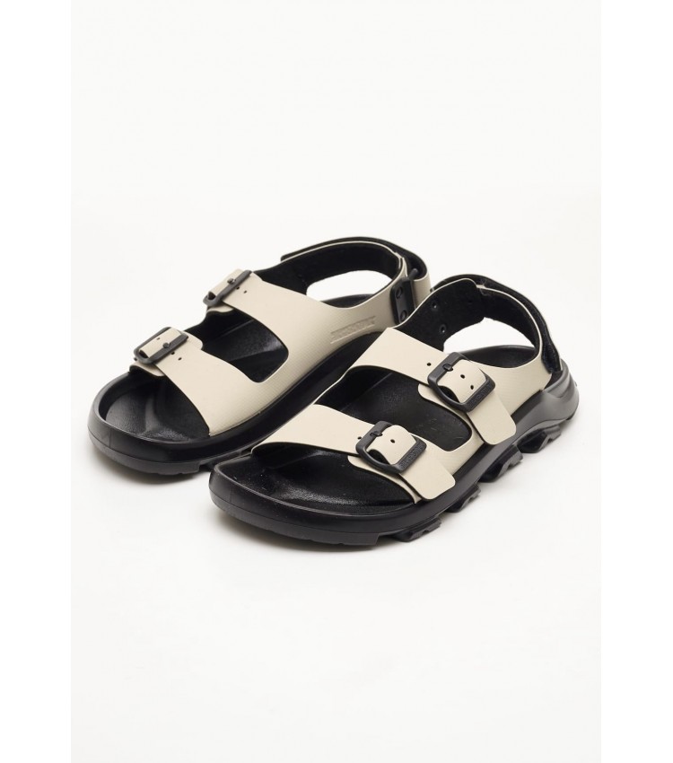 Women Flats Adventure.Terra Beige ECOleather Birkenstock