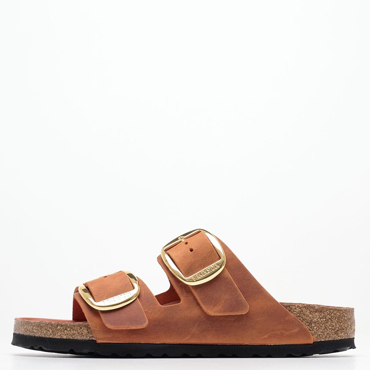 Γυναικεία Flats Arizona.Big Πορτοκαλί Δέρμα Λαδερό Birkenstock Γυναικεία Flats Arizona.Big Πορτοκαλί Δέρμα Λαδερό Birkenstock