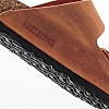 Γυναικεία Flats Arizona.Big Πορτοκαλί Δέρμα Λαδερό Birkenstock Γυναικεία Flats Arizona.Big Πορτοκαλί Δέρμα Λαδερό Birkenstock