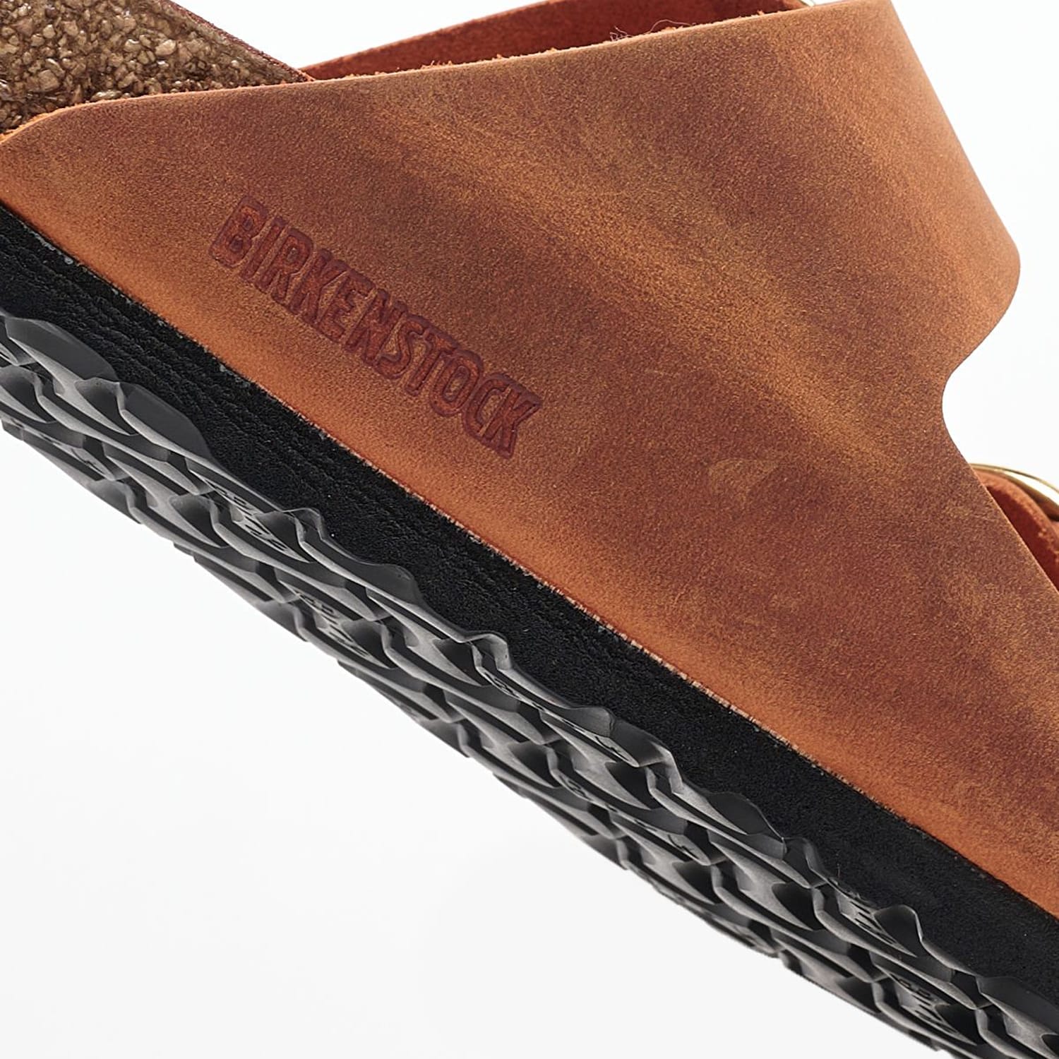 Γυναικεία Flats Arizona.Big Πορτοκαλί Δέρμα Λαδερό Birkenstock Γυναικεία Flats Arizona.Big Πορτοκαλί Δέρμα Λαδερό Birkenstock