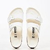 Women Flats Arizona.Bs White ECOleather Birkenstock Women Flats Arizona.Bs White ECOleather Birkenstock