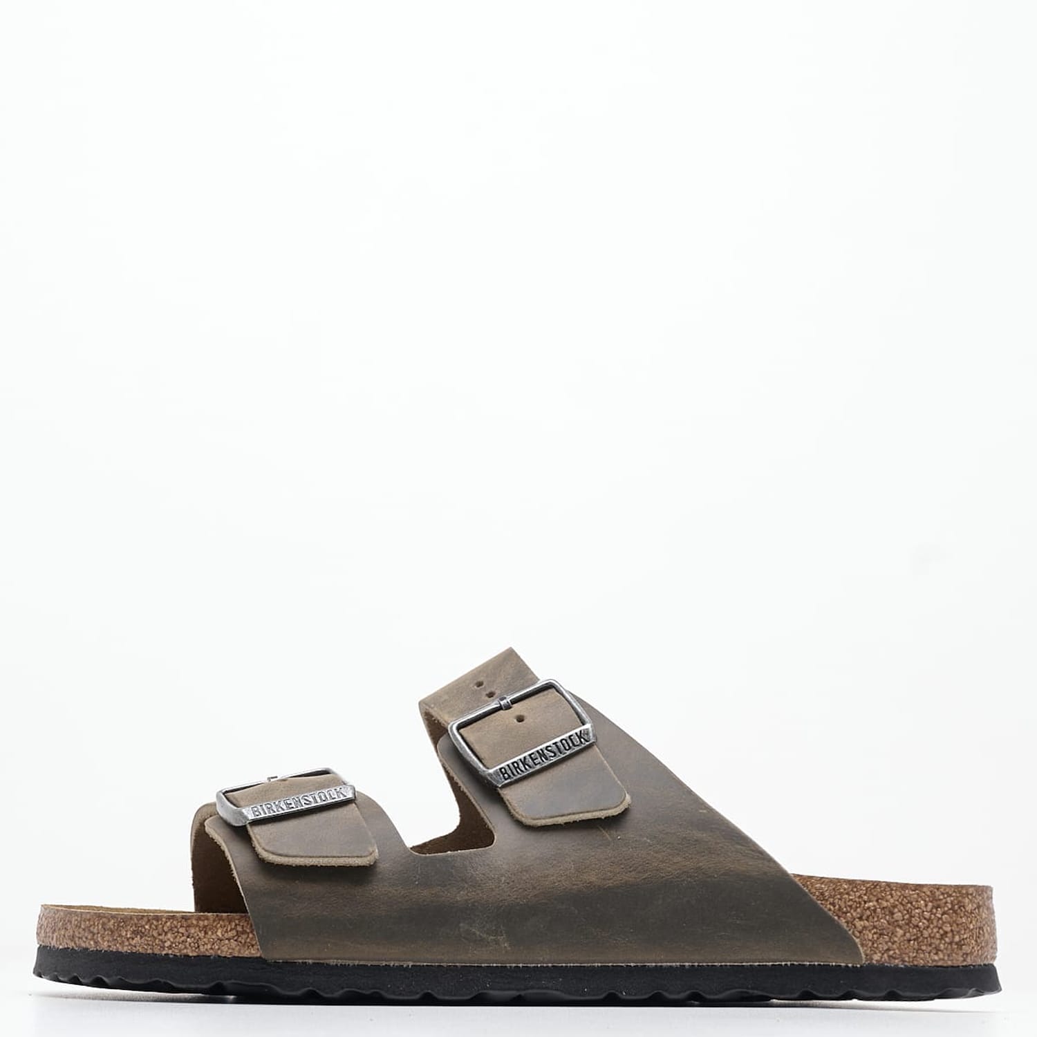 Men Flip Flops & Sandals Arizona.Faded Olive Oily Leather Birkenstock Men Flip Flops & Sandals Arizona.Faded Olive Oily Leather Birkenstock