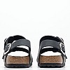 Γυναικεία Flats Buckle.Milano Μαύρο Δέρμα Λαδερό Birkenstock Γυναικεία Flats Buckle.Milano Μαύρο Δέρμα Λαδερό Birkenstock