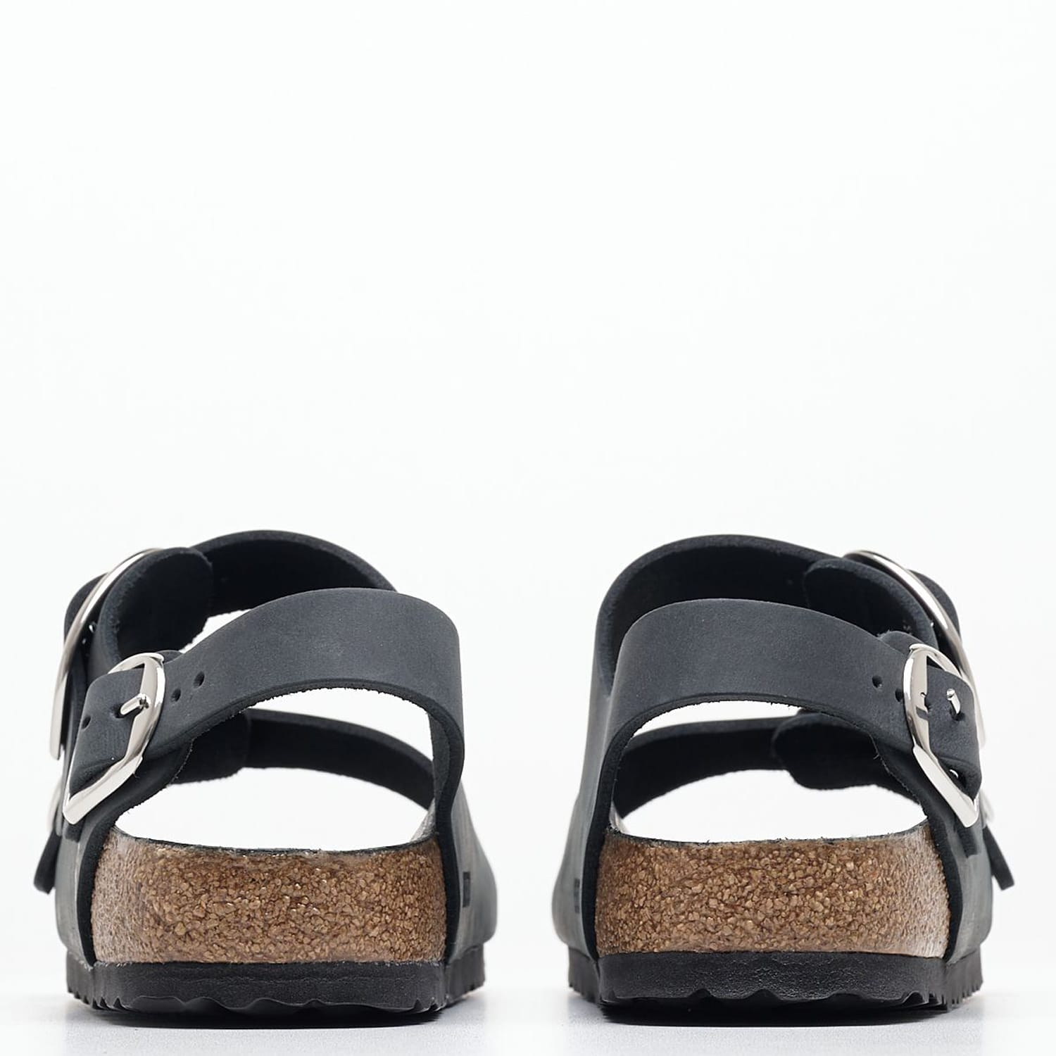 Γυναικεία Flats Buckle.Milano Μαύρο Δέρμα Λαδερό Birkenstock Γυναικεία Flats Buckle.Milano Μαύρο Δέρμα Λαδερό Birkenstock