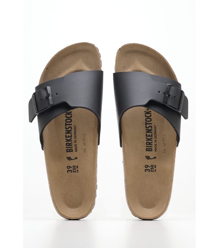 Women Flats Catalina.Bf Black ECOleather Birkenstock