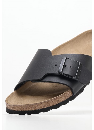 Γυναικεία Flats Catalina.Bf Μαύρο ECOleather Birkenstock