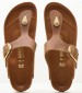 Γυναικεία Flats Gizeh.Bb.Hex Ταμπά Δέρμα Λαδερό Birkenstock