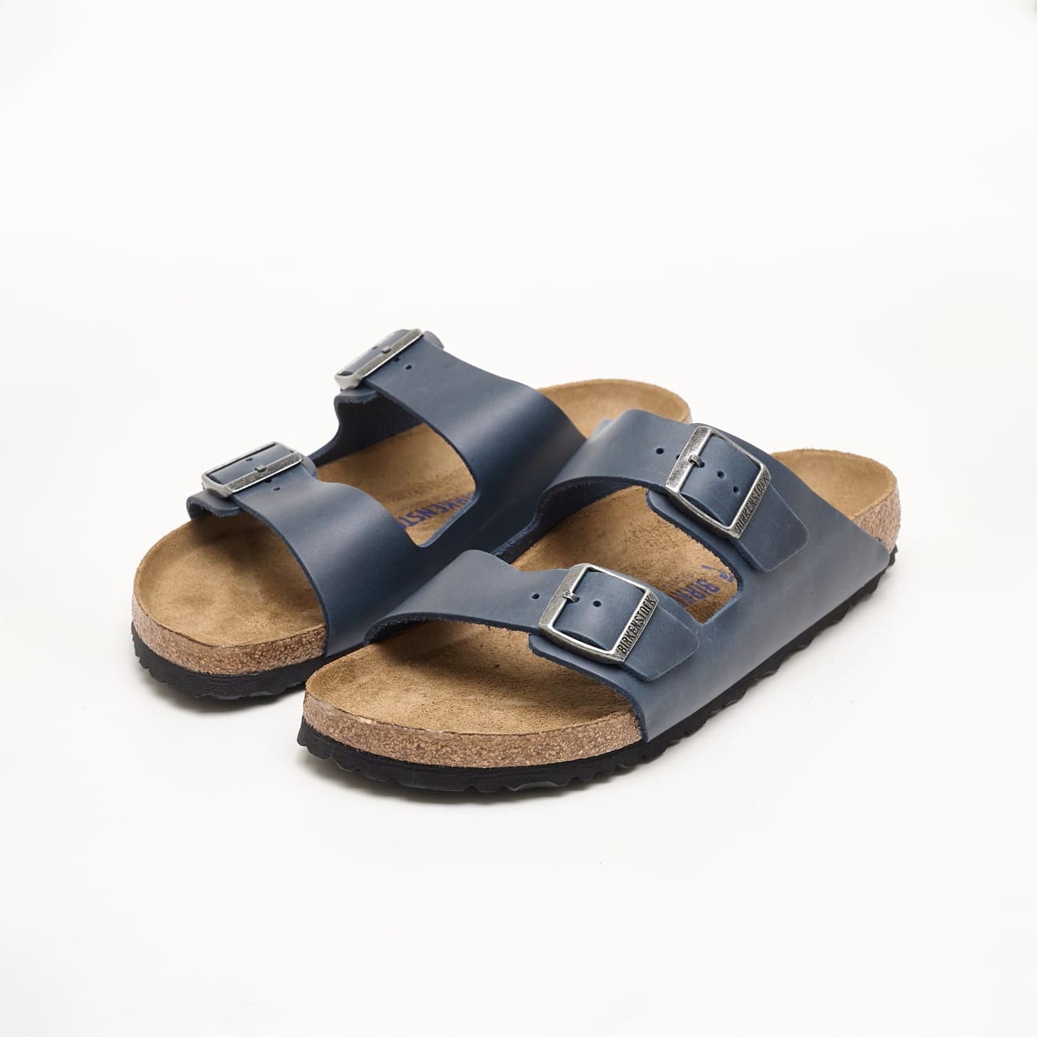 Men Flip Flops & Sandals Leo.Arizona Blue Oily Leather Birkenstock Men Flip Flops & Sandals Leo.Arizona Blue Oily Leather Birkenstock