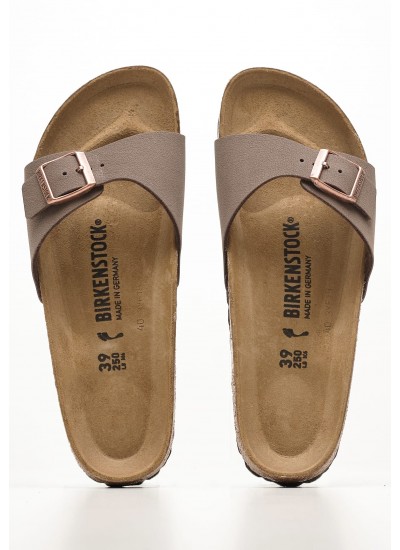 Γυναικεία Flats Madrid.Bf Μπρονζέ ECOleather Birkenstock