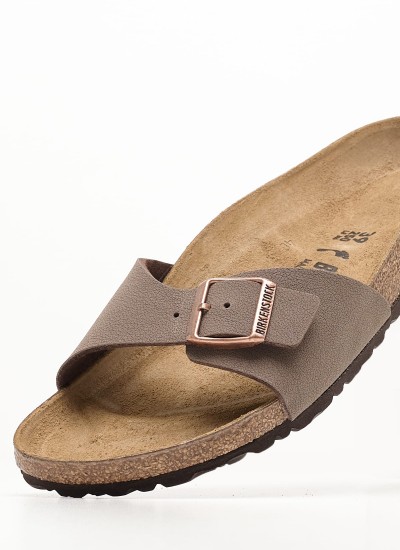 Γυναικεία Flats Arizona.Patent Ροζ ECOleather Birkenstock