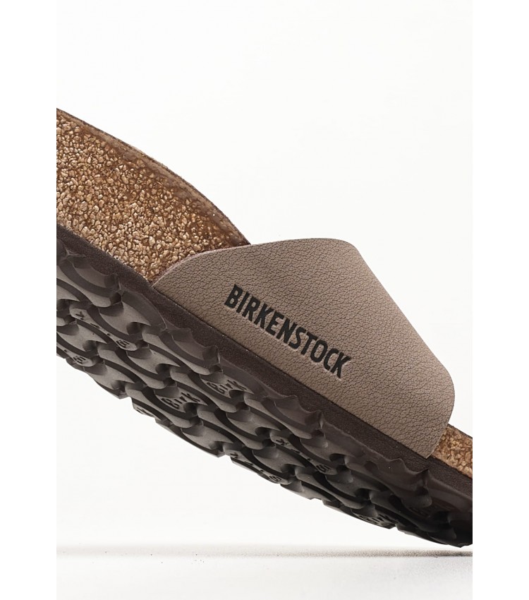 Women Flats Mc.Madrid Brown ECOleather Birkenstock