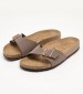 Women Flats Mc.Madrid Brown ECOleather Birkenstock