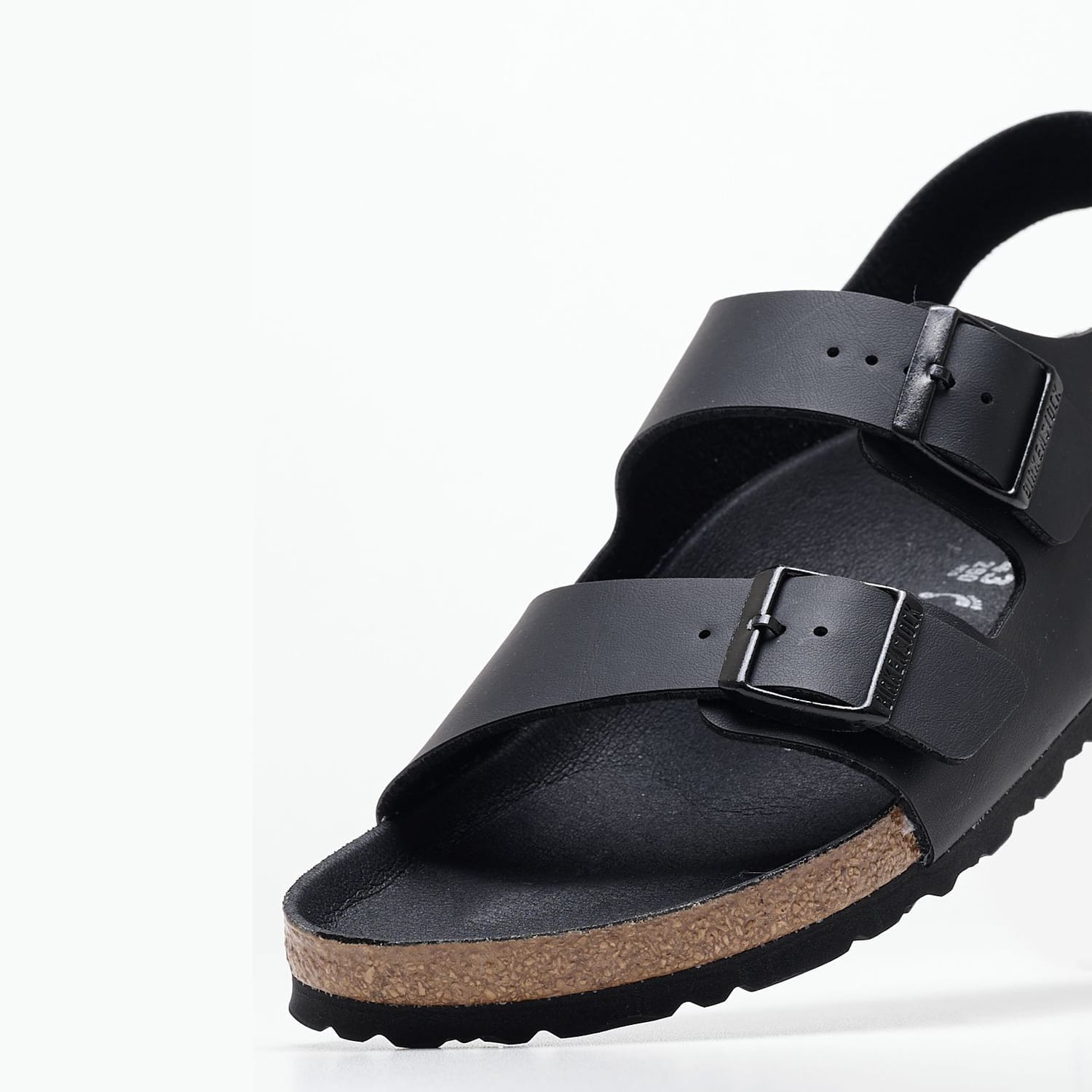 Ανδρικές Σαγιονάρες & Πέδιλα Milano.Bf Μαύρο ECOleather Birkenstock