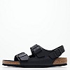 Ανδρικές Σαγιονάρες & Πέδιλα Milano.Bf Μαύρο ECOleather Birkenstock Ανδρικές Σαγιονάρες & Πέδιλα Milano.Bf Μαύρο ECOleather Birkenstock
