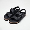 Ανδρικές Σαγιονάρες & Πέδιλα Milano.Bf Μαύρο ECOleather Birkenstock Ανδρικές Σαγιονάρες & Πέδιλα Milano.Bf Μαύρο ECOleather Birkenstock