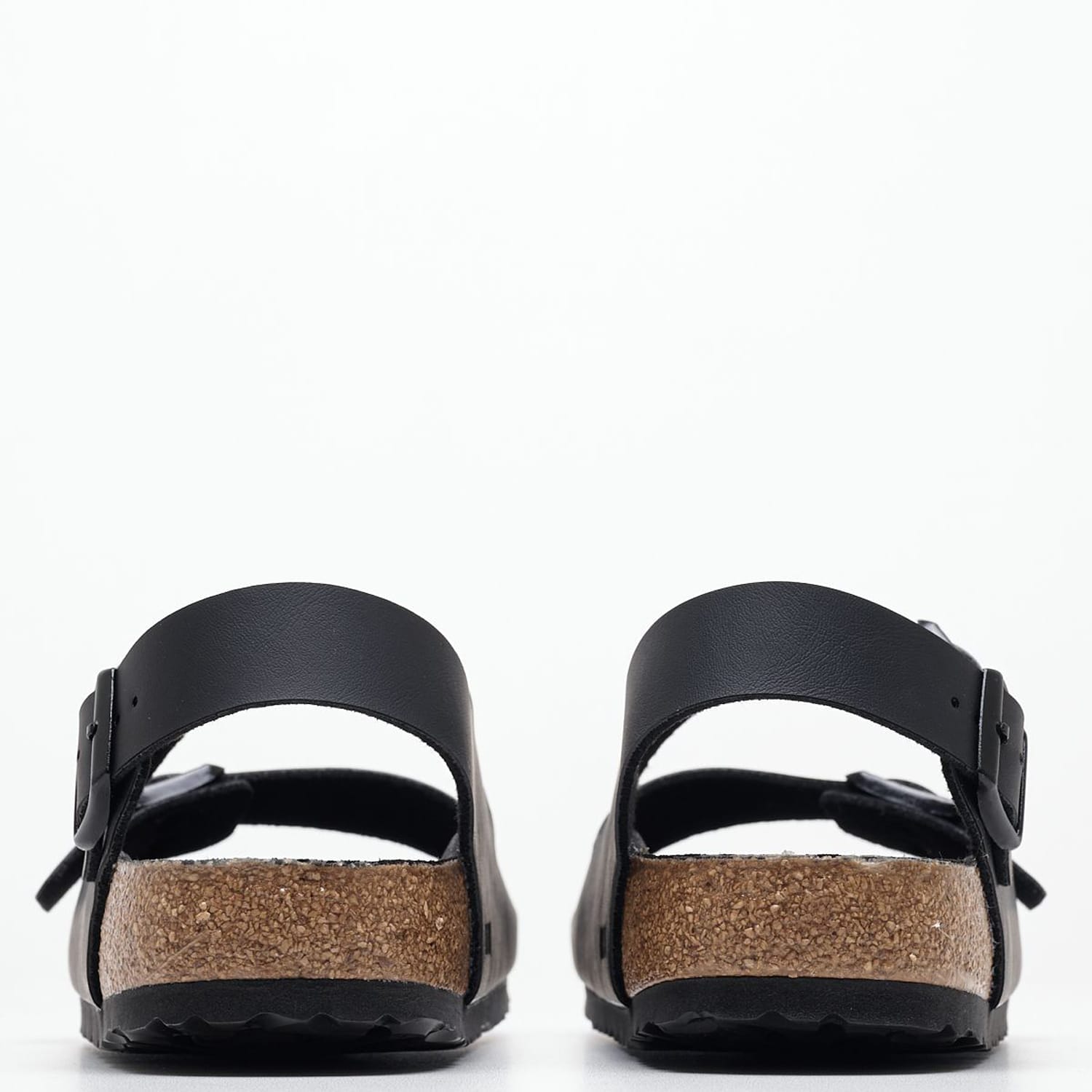 Ανδρικές Σαγιονάρες & Πέδιλα Milano.Bf Μαύρο ECOleather Birkenstock Ανδρικές Σαγιονάρες & Πέδιλα Milano.Bf Μαύρο ECOleather Birkenstock