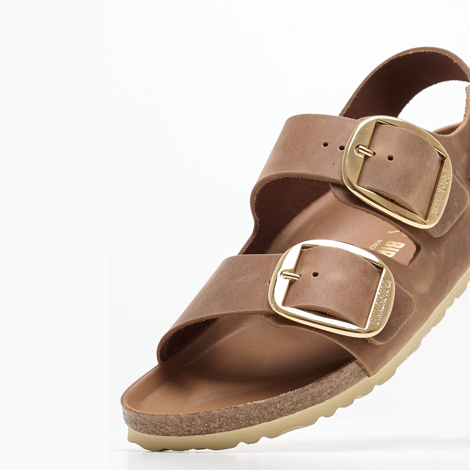 Γυναικεία Flats Milano.Hex Ταμπά Δέρμα Λαδερό Birkenstock