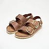 Γυναικεία Flats Milano.Hex Ταμπά Δέρμα Λαδερό Birkenstock Γυναικεία Flats Milano.Hex Ταμπά Δέρμα Λαδερό Birkenstock