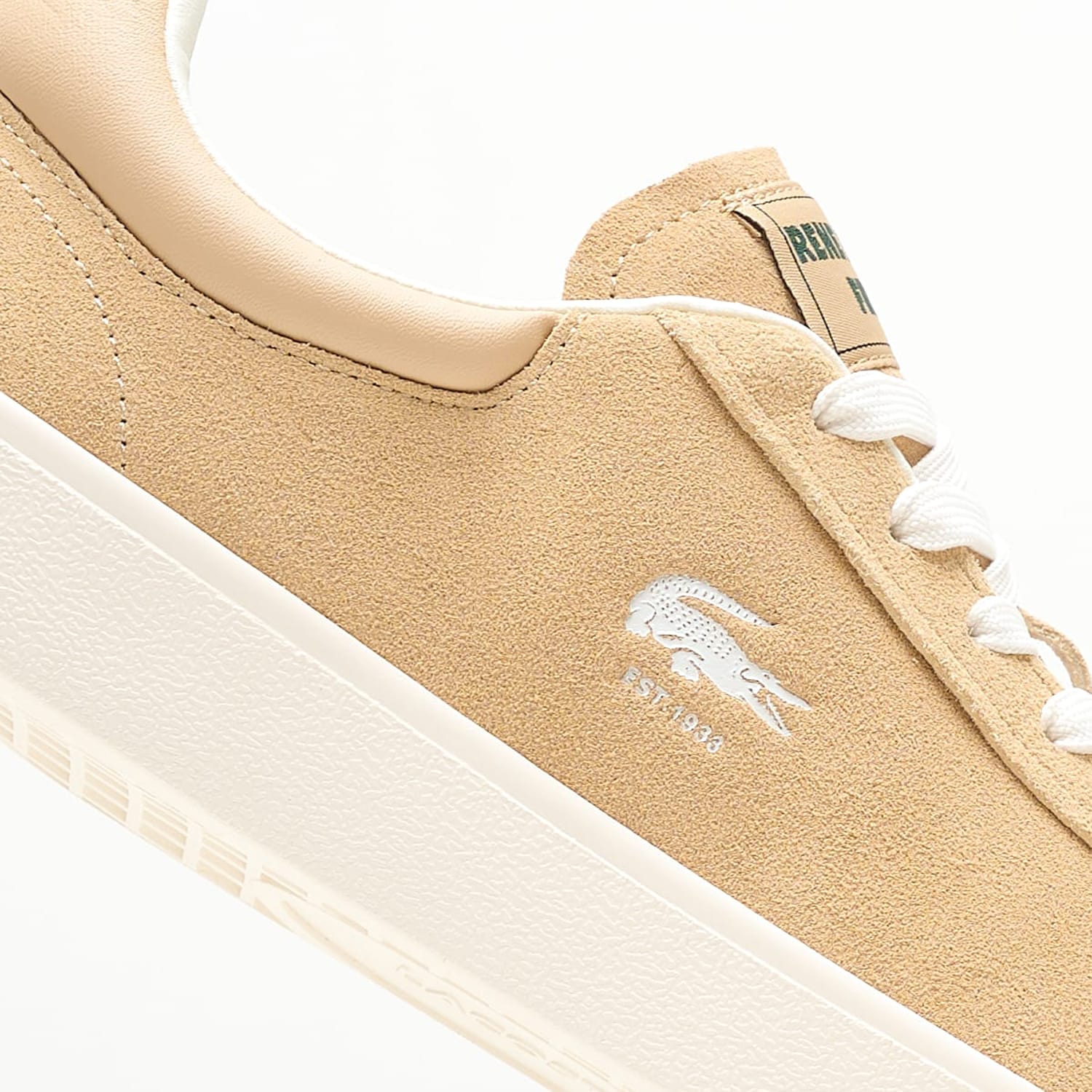 Ανδρικά Παπούτσια Casual Baseshot.124 Μπεζ Δέρμα Καστόρι Lacoste Ανδρικά Παπούτσια Casual Baseshot.124 Μπεζ Δέρμα Καστόρι Lacoste