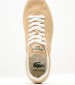 Men Casual Shoes Baseshot.124 Beige Buckskin Lacoste