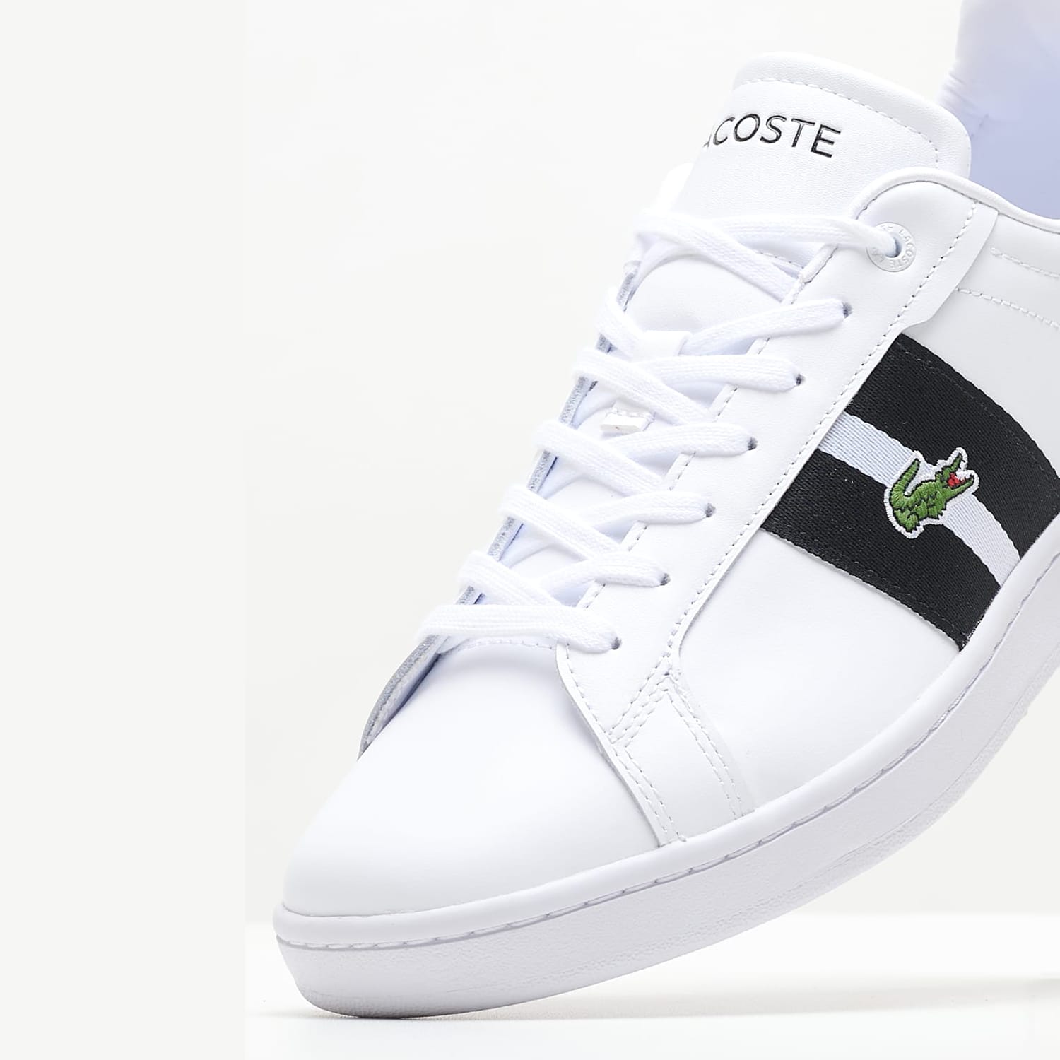 Ανδρικά Παπούτσια Casual Carnaby.Cgr1 Άσπρο Δέρμα Lacoste