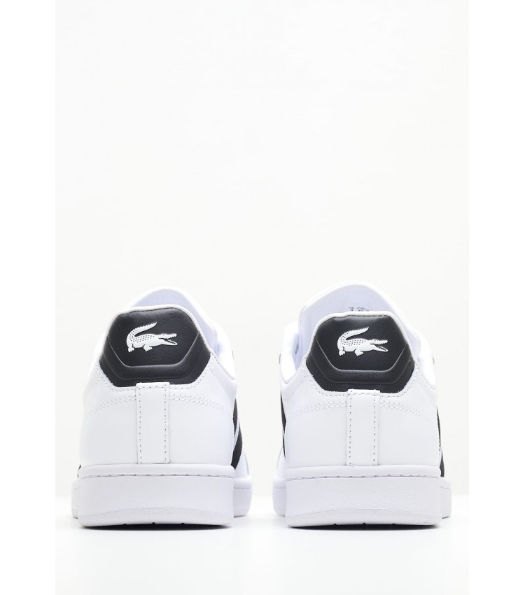 Men Casual Shoes Carnaby.Cgr1 White Leather Lacoste