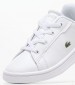Kids Casual Shoes Carnaby.Sui White ECOleather Lacoste