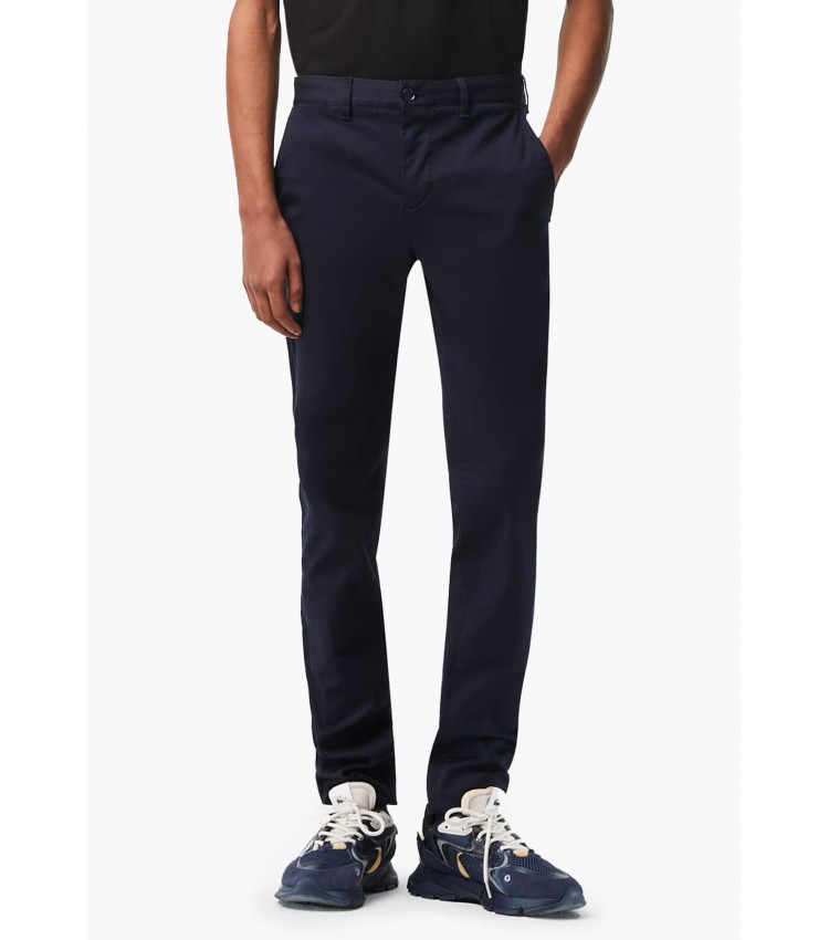 Men Pants HH2661 DarkBlue Cotton Lacoste