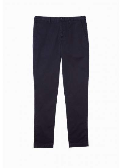 Men Pants HH2661 DarkBlue Cotton Lacoste