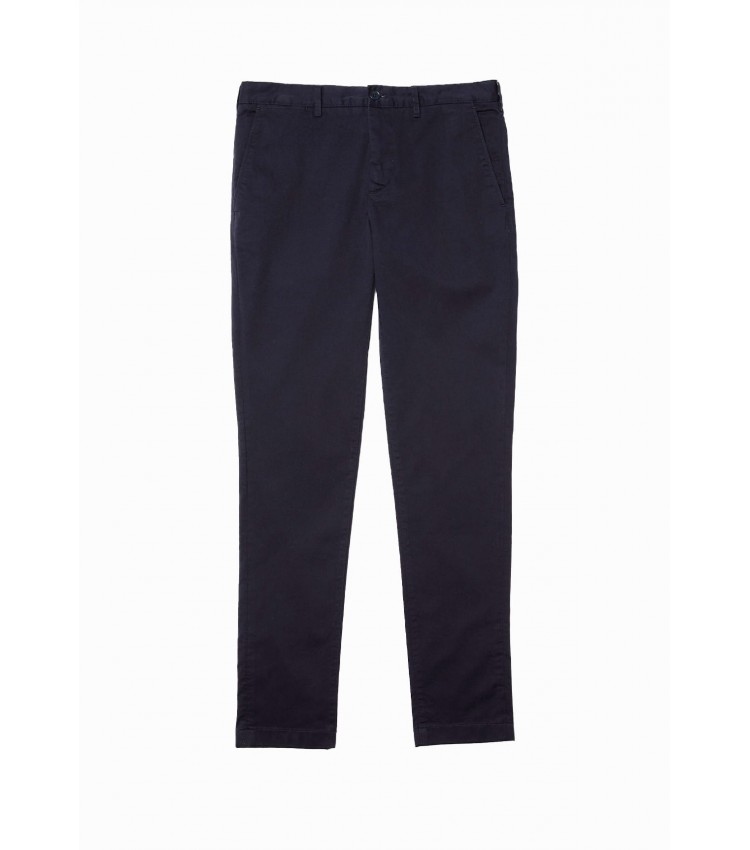 Men Pants HH2661 DarkBlue Cotton Lacoste