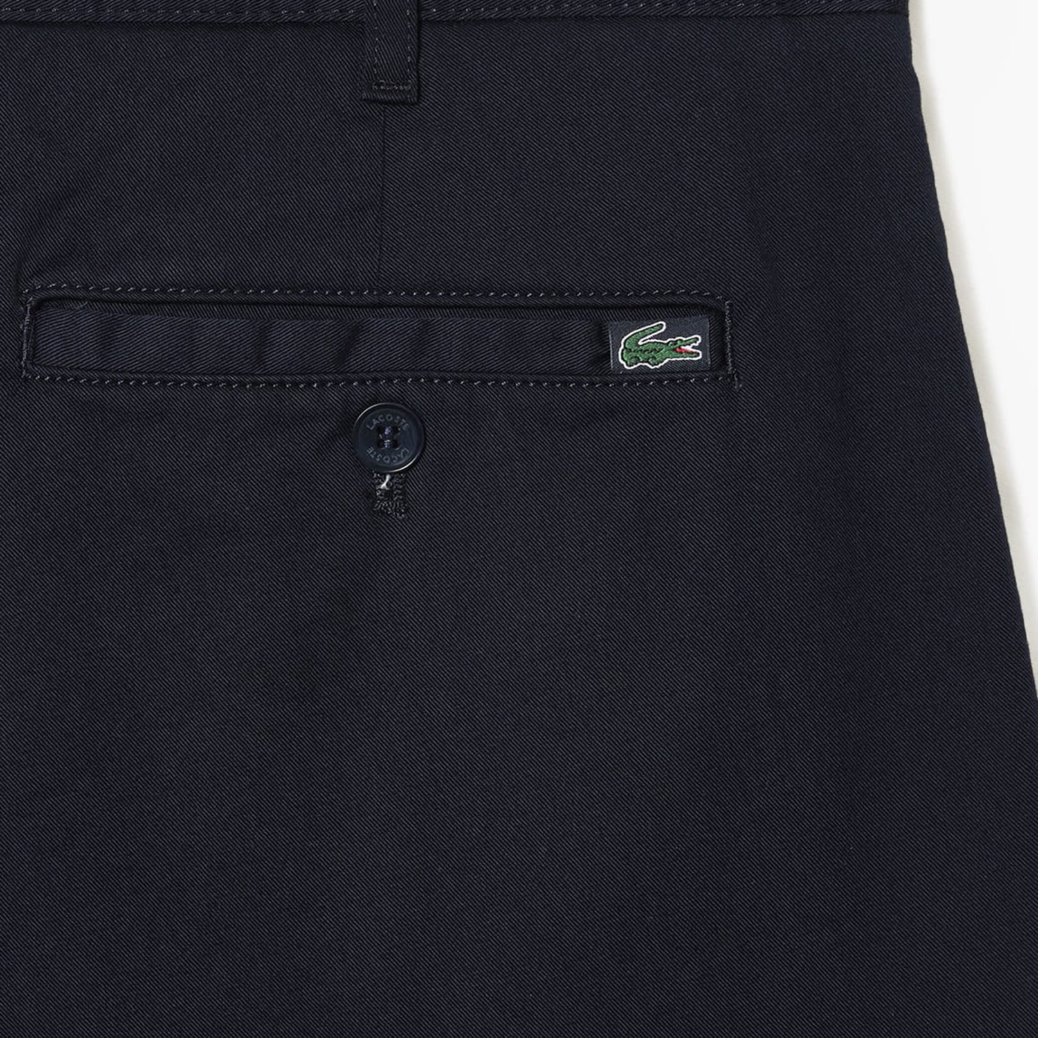 Ανδρικά Παντελόνια HH2661 Σκούρο Μπλε Βαμβάκι Lacoste Ανδρικά Παντελόνια HH2661 Σκούρο Μπλε Βαμβάκι Lacoste