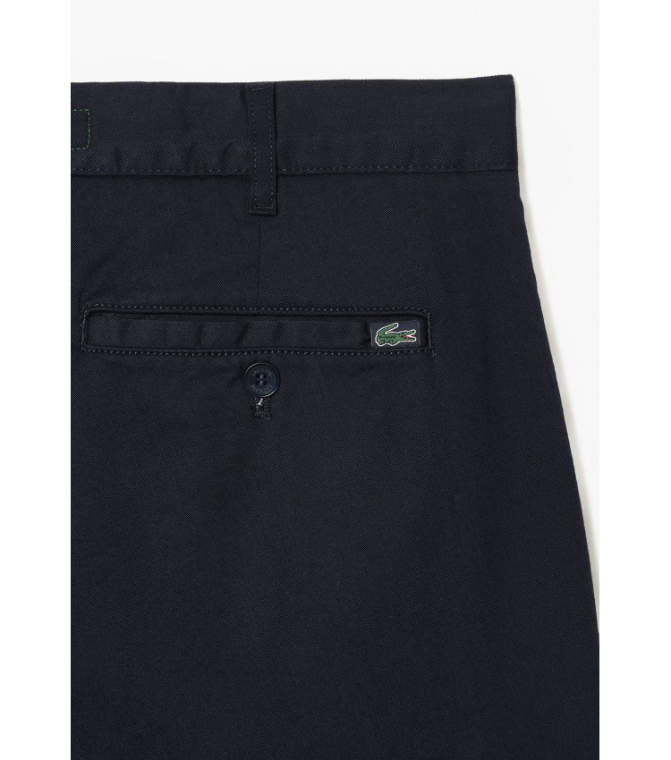 Men Pants HH2661 DarkBlue Cotton Lacoste