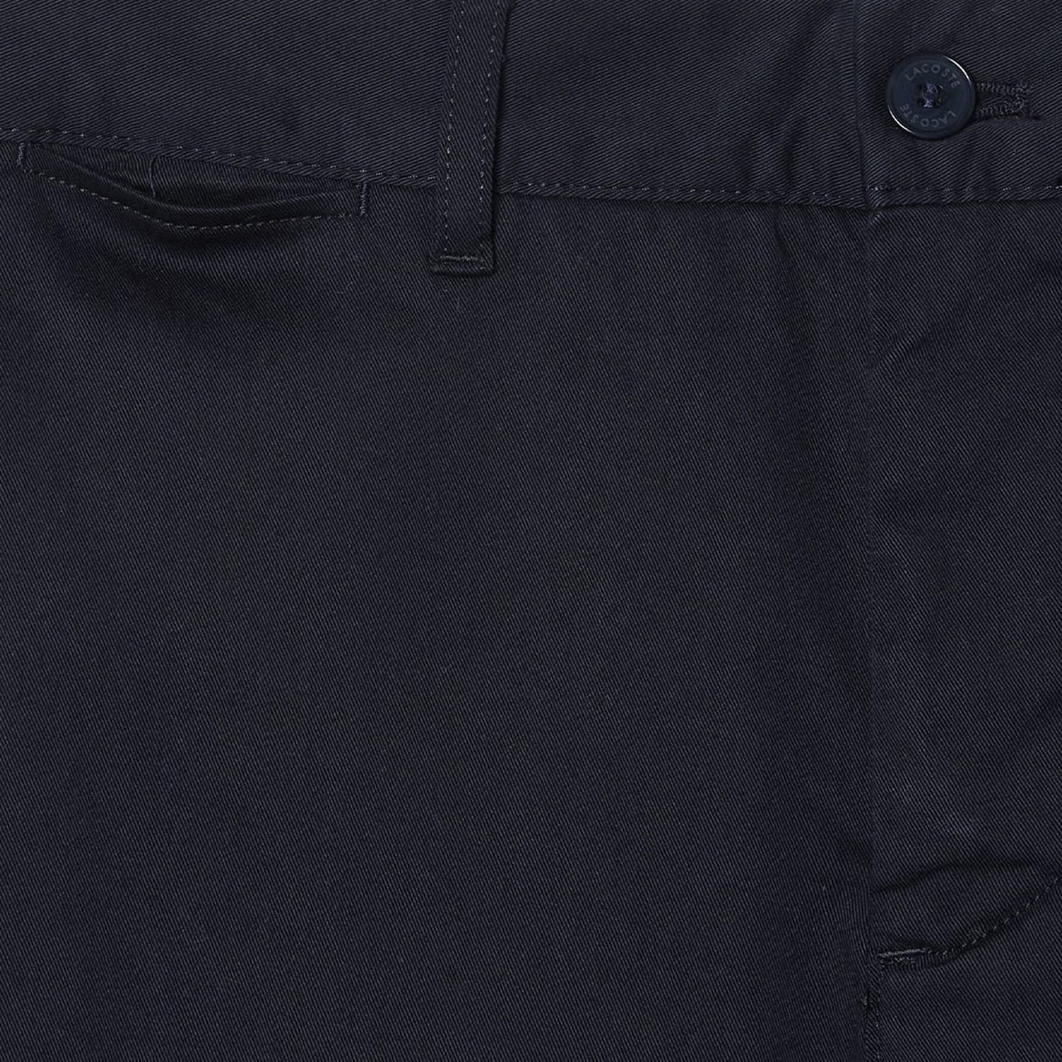 Ανδρικά Παντελόνια HH2661 Σκούρο Μπλε Βαμβάκι Lacoste Ανδρικά Παντελόνια HH2661 Σκούρο Μπλε Βαμβάκι Lacoste