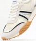 Men Casual Shoes L.Spin.M White Fabric Lacoste