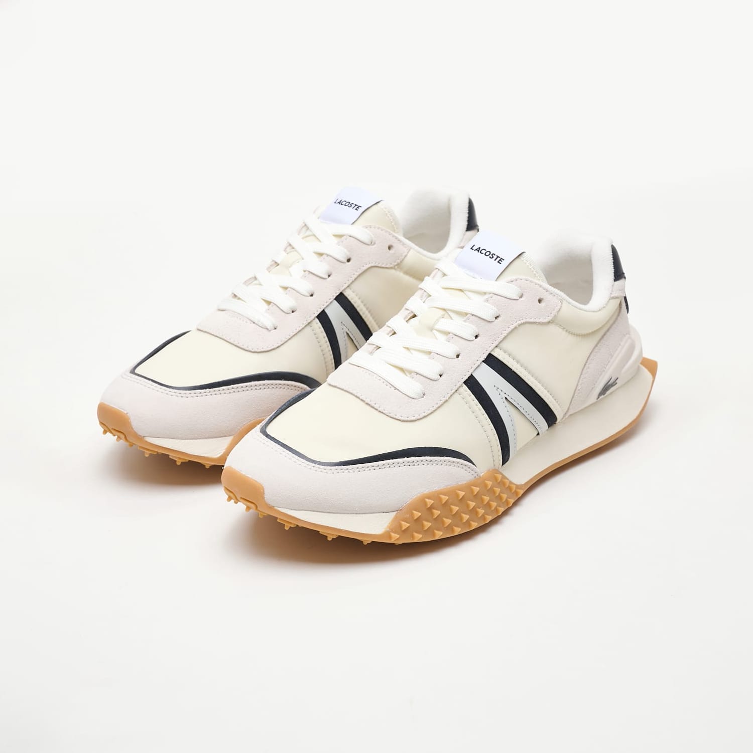 Men Casual Shoes L.Spin.M White Fabric Lacoste Men Casual Shoes L.Spin.M White Fabric Lacoste
