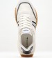 Men Casual Shoes L.Spin.M White Fabric Lacoste