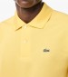 Ανδρικές Μπλούζες L1212 Κίτρινο Βαμβάκι Lacoste