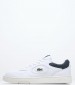 Men Casual Shoes Lineset.W White Leather Lacoste