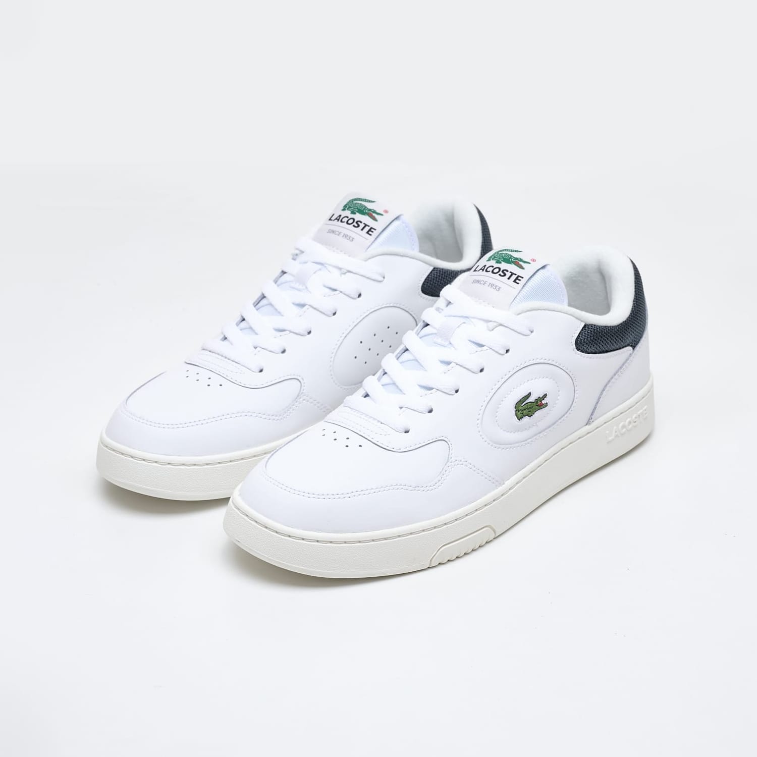 Men Casual Shoes Lineset.W White Leather Lacoste Men Casual Shoes Lineset.W White Leather Lacoste