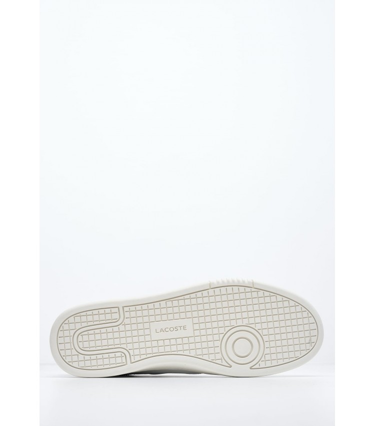 Men Casual Shoes Lineset.W White Leather Lacoste