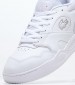 Men Casual Shoes Lineshot.223 White Leather Lacoste